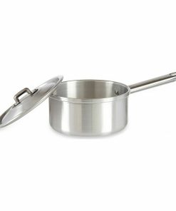 Casseruola con Coperchio Kinvara Argentato Alluminio Ø 14 cm 1 L 28 x 9 x 16 cm 16 x 9 x 28 cm (10 Unità)