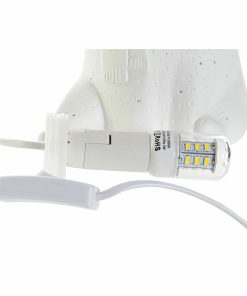 Lampada da tavolo DKD Home Decor 17 x 12 x 23 cm Porcellana Bianco 220 V 25 W