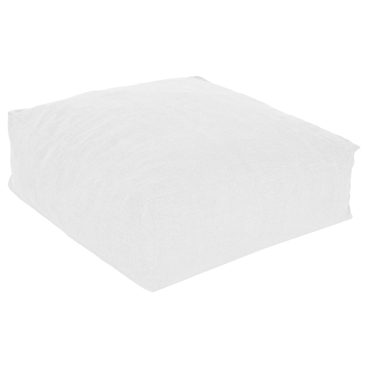 Puff Home ESPRIT Beige 87 x 87 x 32 cm - Image 5