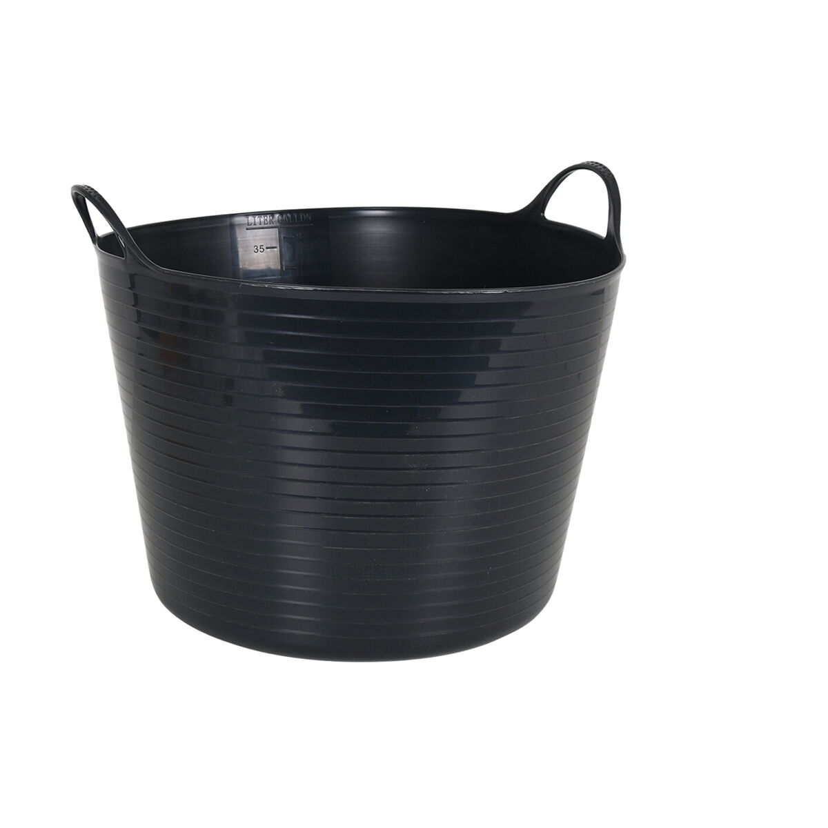 Bacinella in Plastica Multiuso Dem Flexy 42 L Rotondo (6 Unità)