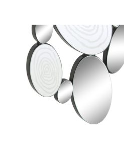 Specchio da parete DKD Home Decor Nero Moderno 119 x 2 x 61 cm 60 x 2 x 120 cm