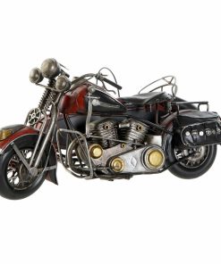 Veicolo DKD Home Decor Moto Decorativo 36 x 24 x 20 cm Vintage (2 Unità)