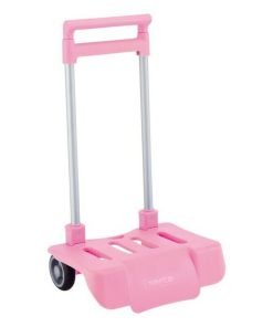 Carrelli Porta Zaino Pieghevole Safta Rosa 30 x 85 x 23 cm