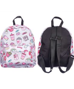 Zaino Scuola Pincello Multicolore 28 x 12 x 22 cm 22 x 28 x 12 cm Arcobaleno (12 Unità)