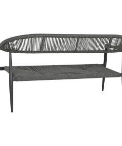 Divano da Giardino Home ESPRIT Alluminio 131 x 55 x 76 cm