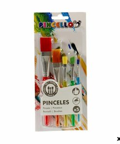 Pennelli Pincello 85077 Multicolore Set (12 Unità)