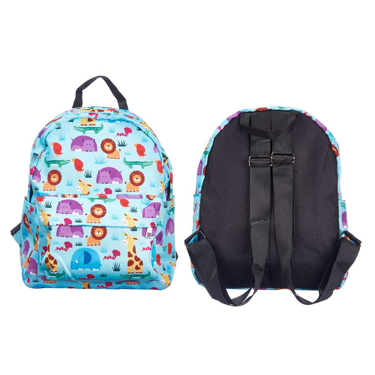 Zaino Scuola Pincello 587 Multicolore 28 x 12 x 22 cm animali (12 Unità)