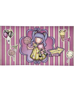 Astuccio Scuola Gorjuss First prize Lilla (22 x 11 x 1.5 cm)