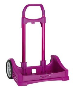 Trolley per Zaino Safta SF-641078-205 Fucsia 40 x 85 x 28 cm
