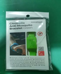 Bracciale Anti-zanzare alla Citronella InnovaGoods Colore:Rosso