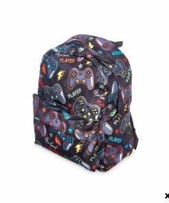 Zaino Scuola Pincello Games Multicolore 28 x 12 x 22 cm 22 x 28 x 12 cm (12 Unità)