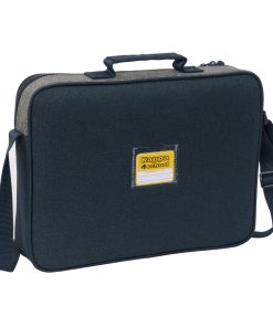 Borsa per la scuola Kappa Dark navy Grigio Blu Marino 38 x 28 x 6 cm