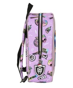 Zaino Scuola Monster High Best boos Lilla 22 x 27 x 10 cm