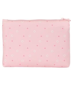 Astuccio Scuola Safta Bunny Coniglio Rosa 23 x 16 x 3 cm