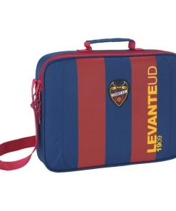 Borsa per la scuola Levante U.D. Azzurro Rosso Rubino (38 x 28 x 6 cm)