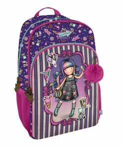 Zaino Scuola Gorjuss Up and away Viola 29 x 45 x 17 cm
