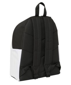 Zaino Scuola Kings League PÍo Bianco Nero 33 x 42 x 15 cm