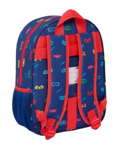 Zaino Scuola PJ Masks Ready Blu Marino 26 x 34 x 11 cm