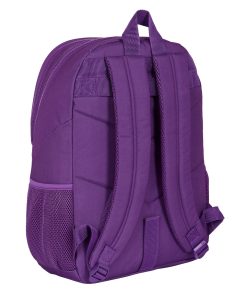 Zaino Scuola Real Valladolid C.F. Viola 32 x 44 x 16 cm