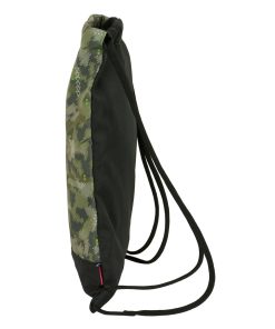 Zainetto con Cordini Kelme Travel Nero Verde 35 x 40 x 1 cm