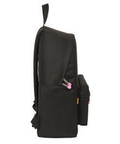 Zaino Scuola Kings League Porcinos Nero 33 x 42 x 15 cm