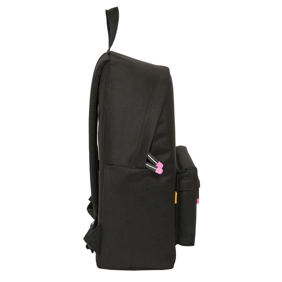 Zaino Scuola Kings League Porcinos Nero 33 x 42 x 15 cm