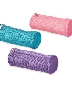 Astuccio Scuola Cilindrico Pincello 441 Azzurro Viola Rosa 22 x 8 x 8 cm Trapunta (6 Unità)