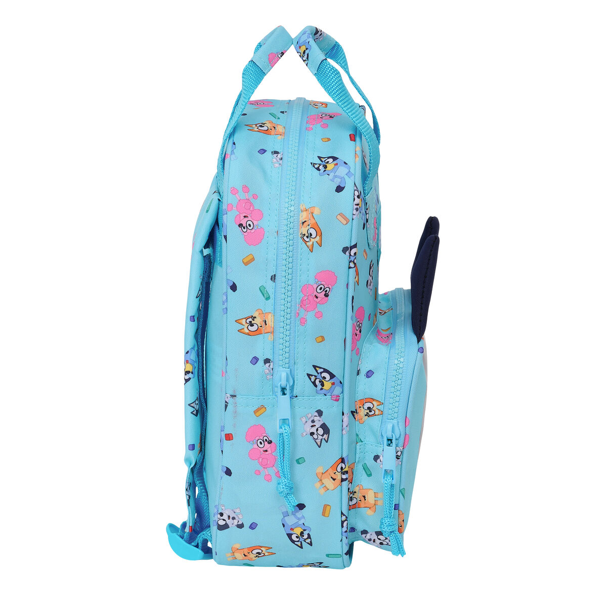 Zaino Scuola Bluey Blu cielo 20 x 28 x 8 cm