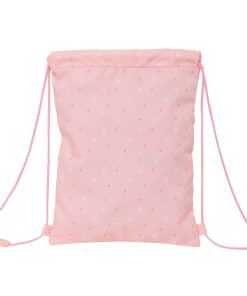 Zainetto con Cordini Safta Bunny Rosa 26 x 34 x 1 cm
