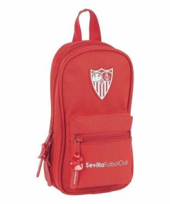 Astuccio Zaino Sevilla Fútbol Club M747 Rosso 12 x 23 x 5 cm (33 Pezzi)