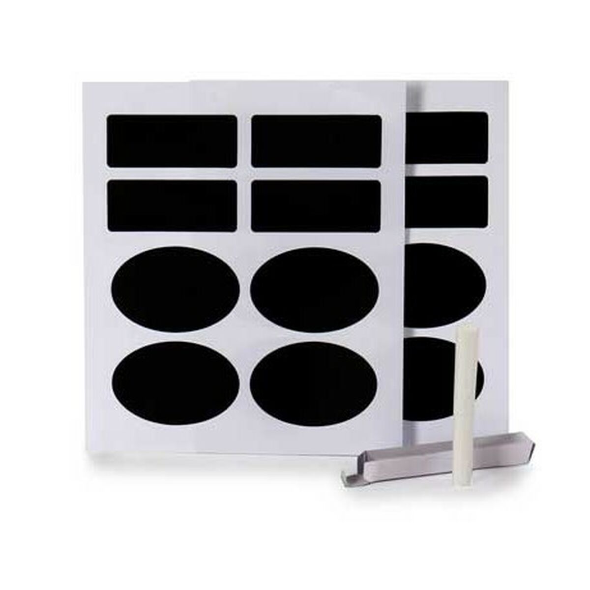 Adesivi Vivalto Nero Set 16 Pezzi