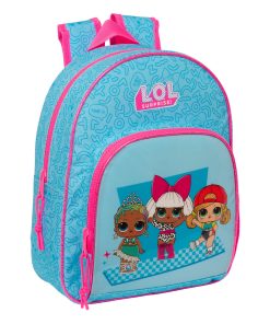Zaino Scuola LOL Surprise! Divas Azzurro 28 x 34 x 10 cm