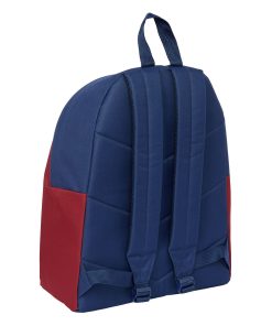 Zaino Scuola Kings League Jijantes Rosso Granato Blu Marino 33 x 42 x 15 cm