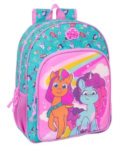 Zaino Scuola My Little Pony Magic Rosa Turchese 33 x 42 x 14 cm