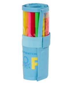 Astuccio Benetton Spring Pieghevoli Blu cielo 7 x 20 x 7 cm (27 Pezzi)