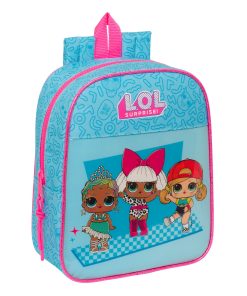 Zaino per Bambini LOL Surprise! Divas Azzurro 22 x 27 x 10 cm