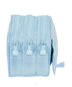 Portaoggetti Triplo Glow Lab Cisnes Azzurro Chiaro 21,5 x 10 x 8 cm