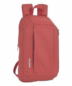 Zaino Casual Safta M821A Rosso (22 x 39 x 10 cm)