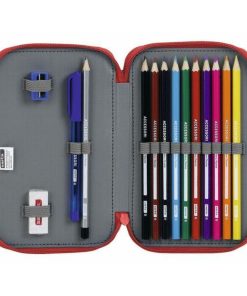 Astuccio Doppio Real Sporting de Gijón Bianco Rosso 12.5 x 19.5 x 4 cm (28 Pezzi)