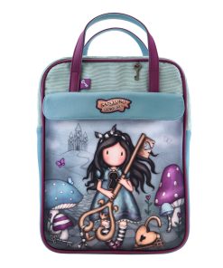 Zaino Gorjuss Curiosity Grigio Verde (27 x 10 x 37 cm)