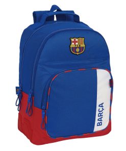 Zaino Scuola F.C. Barcelona Azzurro Rosso Granato 32 x 42 x 15 cm