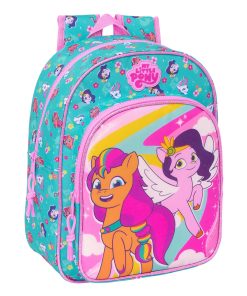Zaino Scuola My Little Pony Magic Rosa Turchese 26 x 34 x 11 cm