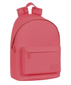 Zaino Scuola Safta Marsala 31 x 41 x 16 cm Rosso Granato
