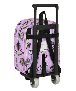 Trolley per la Scuola Monster High Best boos Lilla 22 x 27 x 10 cm