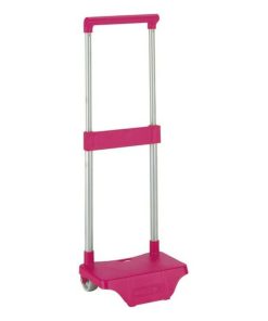 Trolley per Zaino Safta Acero y polipropileno Magenta 22 x 67.5 x 17 cm