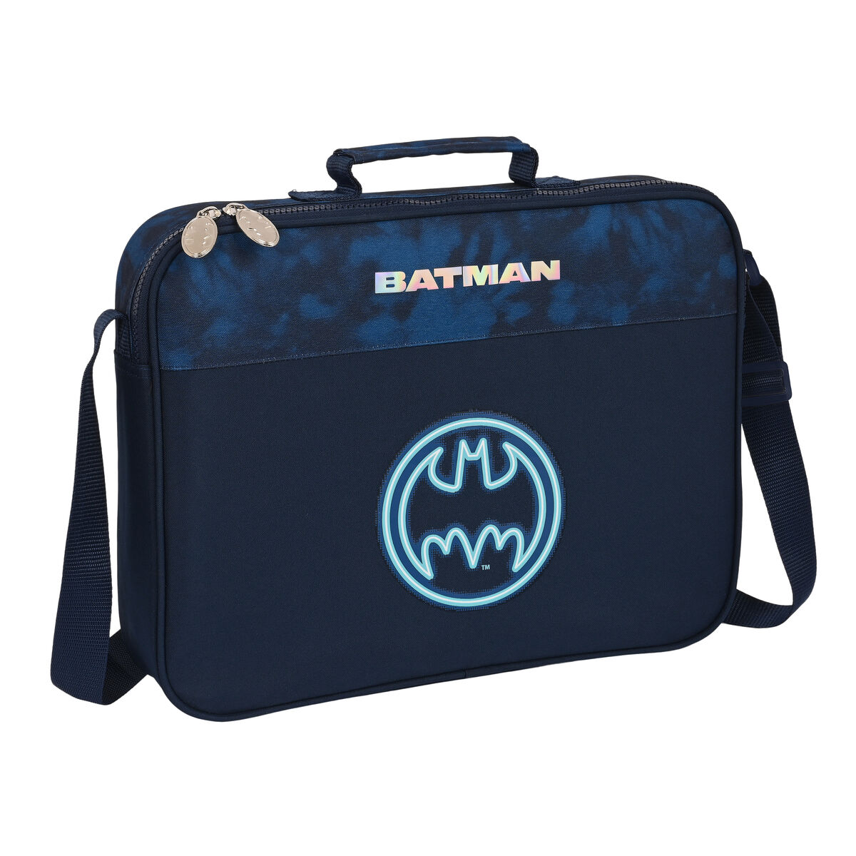 Borsa per la scuola Batman Legendary Blu Marino 38 x 28 x 6 cm - Image 3