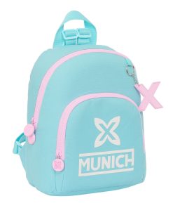 Zaino Scuola Munich Heaven Celeste 25 x 30 x 13 cm