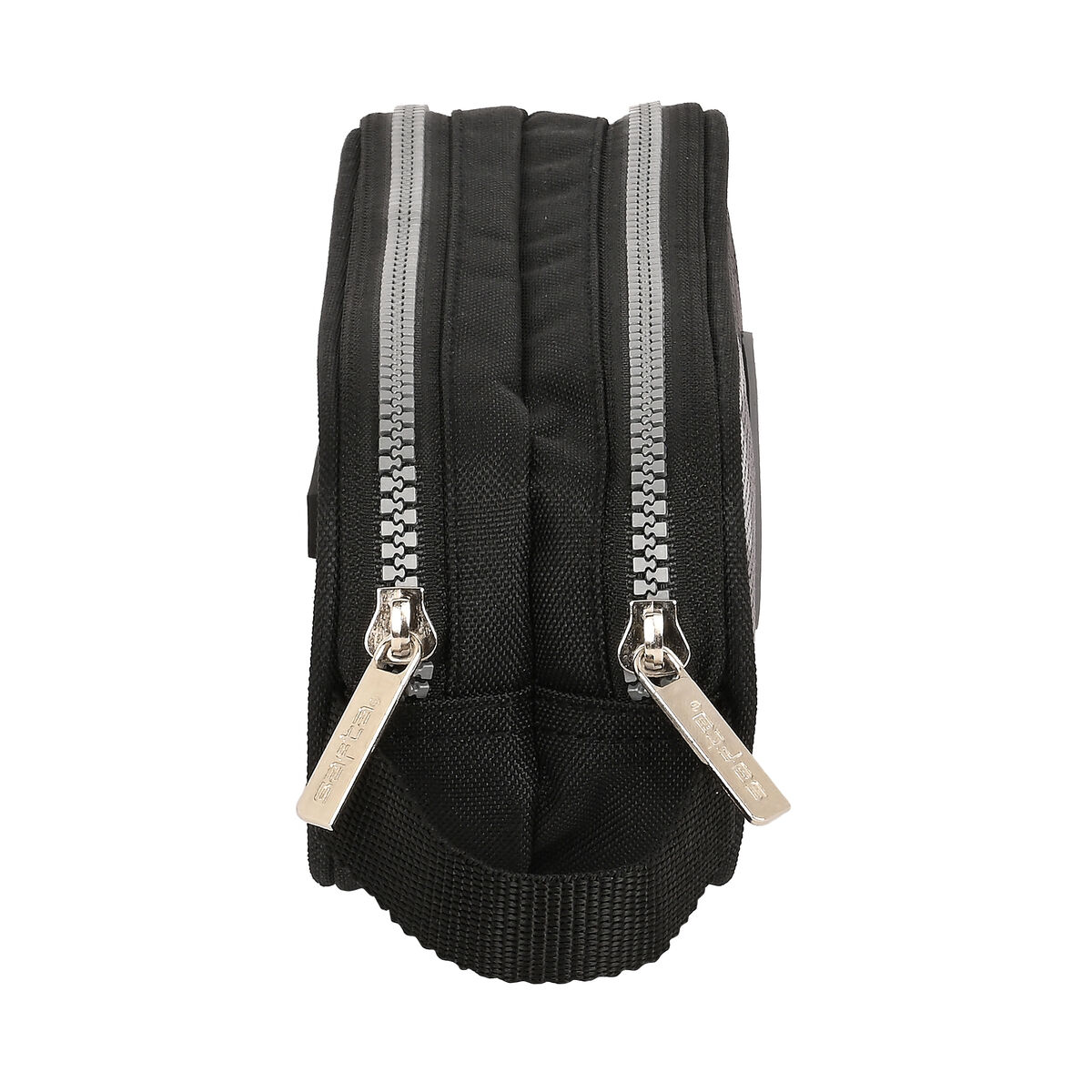 Astuccio Scuola Safta Stone Nero 21 x 8 x 6 cm