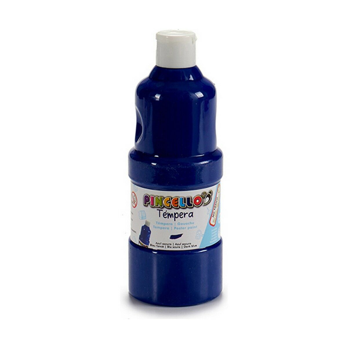 Tempere Pincello Blu scuro 400 ml (6 Unità)