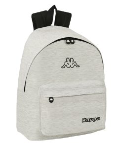 Zaino Scuola Kappa Grey knit Grigio (33 x 42 x 15 cm)